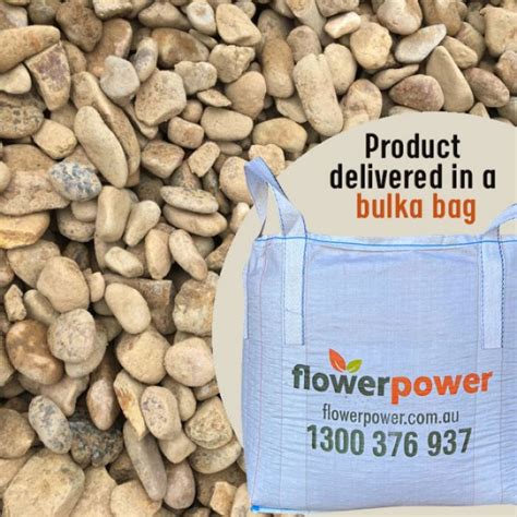 River Gravel Size 20 30mm In Bulka Bag 1 Tonne Flowe