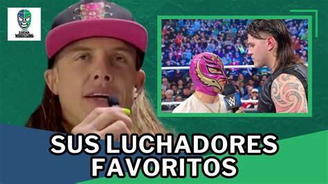 Matt Riddle OPINA Sobre La Lucha Libre Mexicana Es Fan De Rey Mysterio