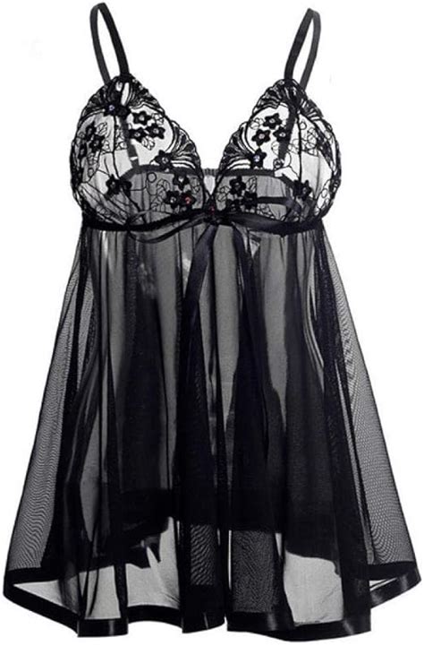 XQTX Babydoll Erótico Lenceria Erotica 6XL Tallas Grandes Bordado De