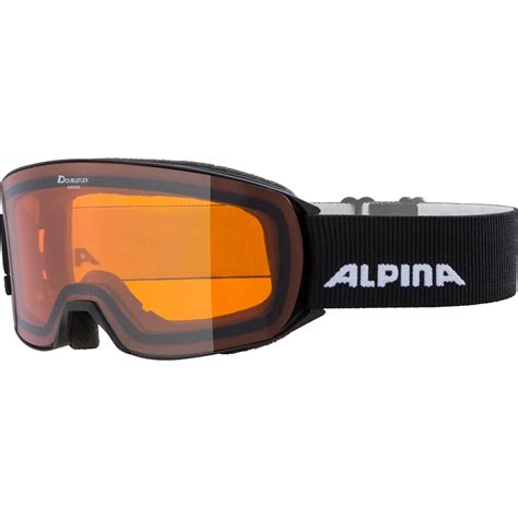 Skibril Alpina Alpina Nakiska DH Black Matt Ski Bril