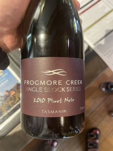 Frogmore Creek Single Block Series Pinot Noir Vivino Nederland