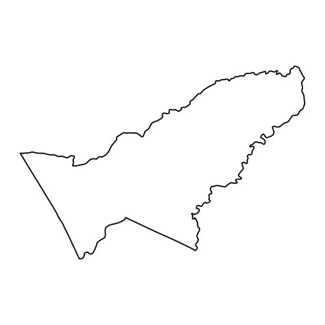 Premium Vector | Pando department map administrative division of bolivia