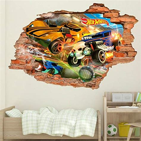 Transform Your Kid S Bedroom With These Amazing Hot Wheels Wall Stickers