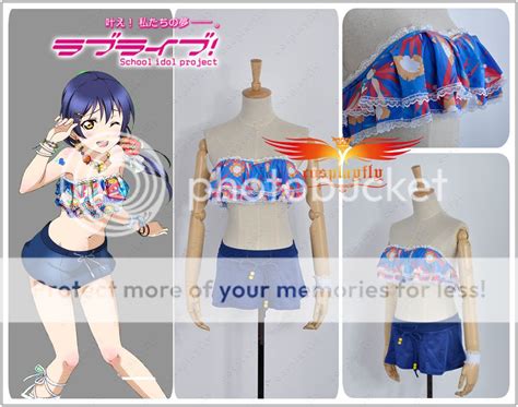 Love Live Asian Size Awakening Sonoda Umi Sexy Bikini Swimsuit Swimwear