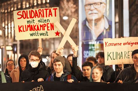 Fridays for Future Stuttgart Demo Solidarität mit Lützerath Aktivisten