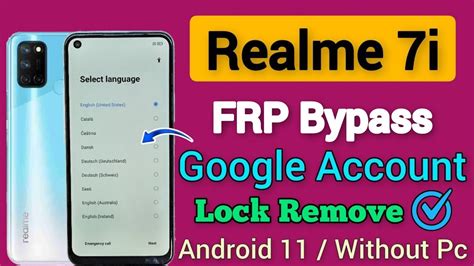 Realme I Frp Bypass Android Unlock Google Account Lock Without