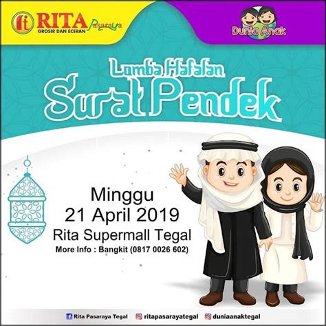 Lomba Hafalan Surat Pendek Lomba Foto Bayi Balita Anak 2021