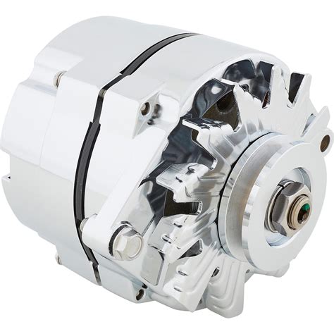 King Chrome Gm One Wire Alternator 65 Amp