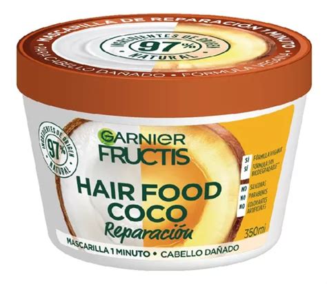 Baño de crema reparación Hair Food Coco Fructis Garnier