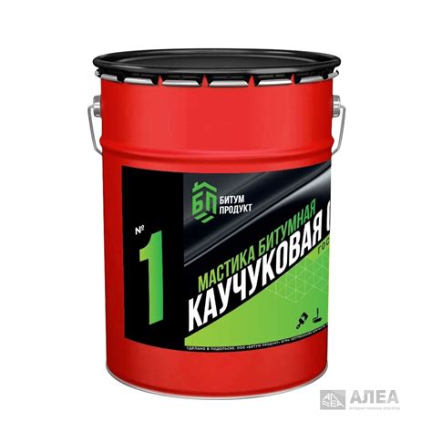 Мастика битумная 20 кг №1 битум продукт для гидроизоляции для гибкой ...