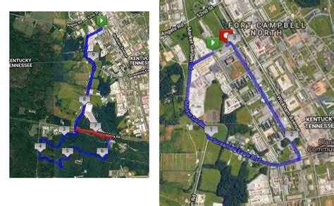 Fort Campbell Gate Map