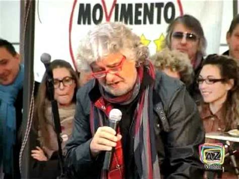 Beppe Grillo A Caorle Aprile Filmato Integrale Youtube