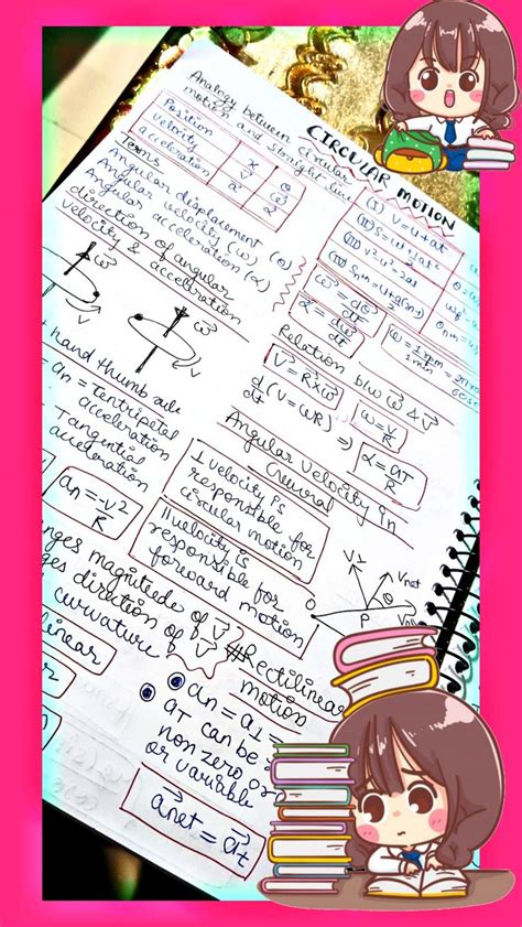 Circular Motion Class Short Notes Motion Analogy Relatable