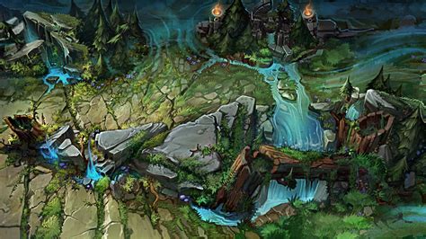 League Of Legends Summoner Rift Skin Map Sharp Map Youtube