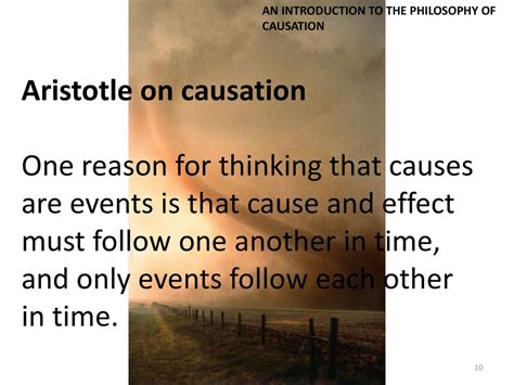 An Introduction To The Philosophy Of Causation Ppt Download