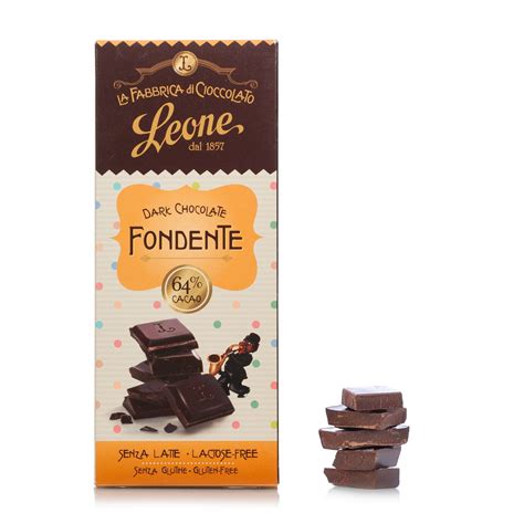 Tavoletta Di Cioccolato Fondente 64 75g Leone Eataly