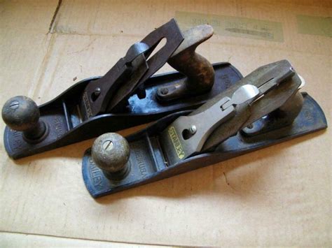 Vintage Stanley Bailey No Smooth Bottom Wood Plane Lot Antique