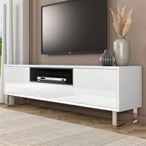 white gloss tv unit  range  lorena perez blog