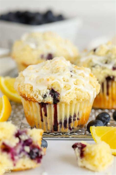 Lemon Blueberry Muffins Easy And Flavorful Celebrating Sweets