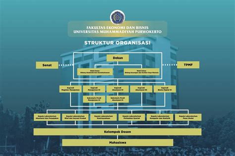 Struktur Organisasi Fakultas Ekonomi Dan Bisnis Ump