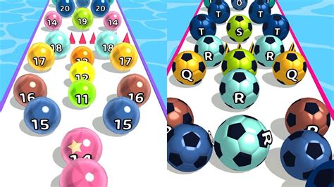 Marble Run D Vs Ball Run A Z Run Marble Run Race Ball Merge