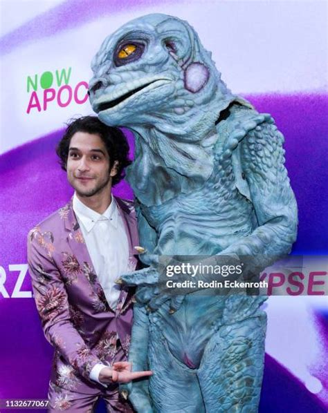 Now Apocalypse Los Angeles Premiere Tyler Posey Photos And Premium High