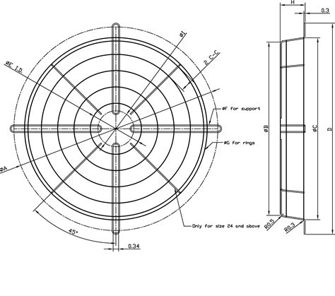 Standard Fan Guard And Motor Mount Combination Goldstone Hvacr Inc