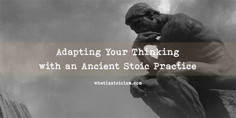 Adapting Your Thinking with an Ancient Stoic Practice - What Is Stoicism?