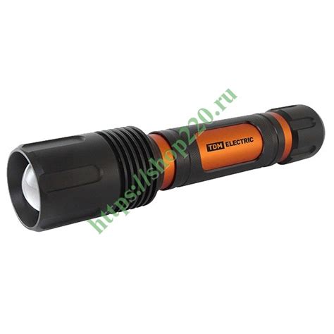 Фонарь Титан 1 20W 1LED CREE 2000Lm аккумулятор 2х18650 3.7V 2200mAh ...