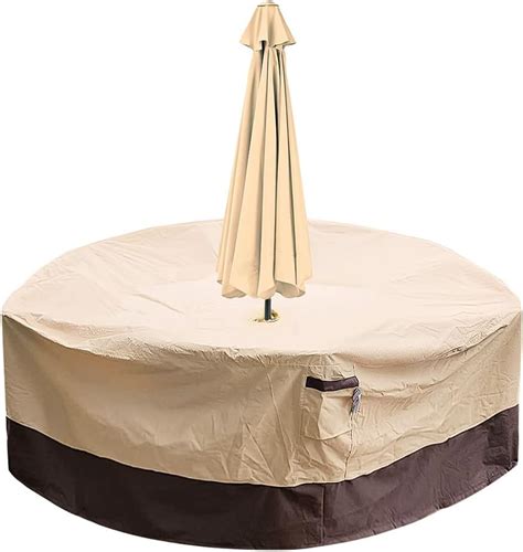 Amazon Patio Table Chair Set Cover With Umbrella Hole Sunsure