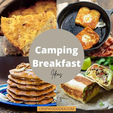 5 Camping Breakfast Ideas Breakfast Recipes Crispyfoodidea