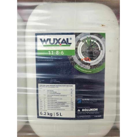 WUXAL Foliar Fertilizer NPK 11 8 6 Sama Bayfolan 5 LITER Shopee