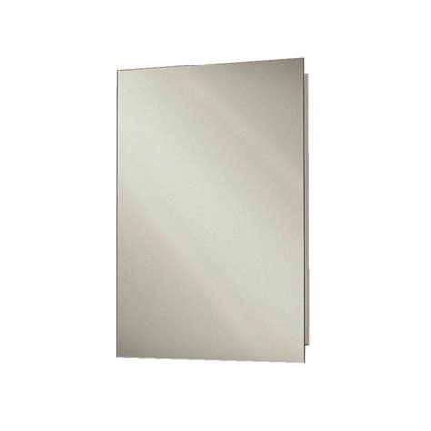 JENSEN Focus 16 in. x 22 in. x 4-3/4 in. Frameless Recessed Bathroom ...