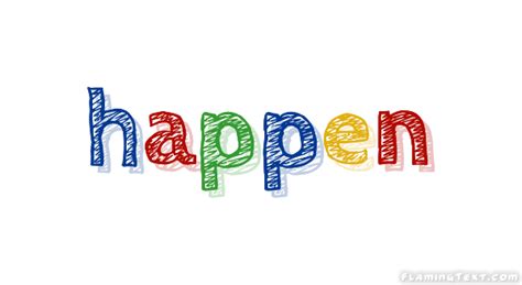 happen Logo | Free Logo Design Tool from Flaming Text 