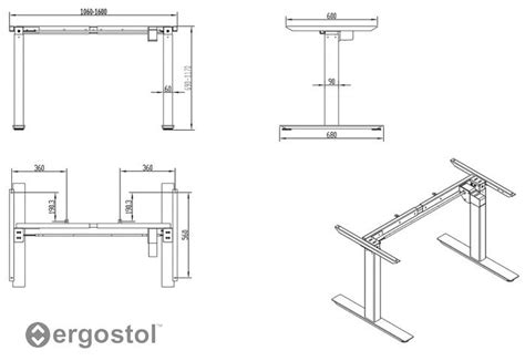 Электрорегулируемый Стол Ergostol Optima – купить в Москве по цене 61 ...
