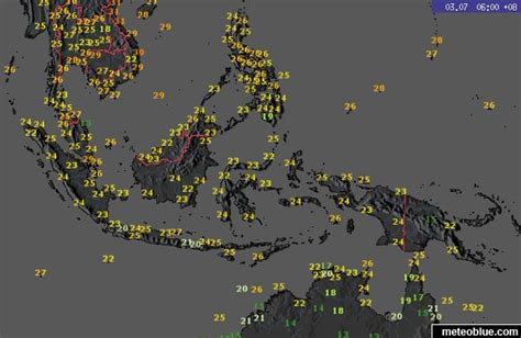 Southeast Asia Weather Maps by Meteoblue | Panahon Ngayon