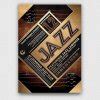 blues soul  flyer template psd  photoshop