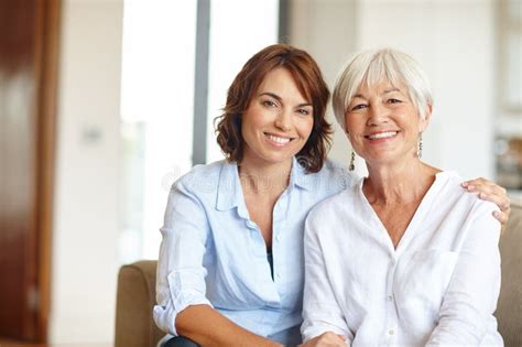 She Treasures Her Mom Portrait Of A Woman Spending Time With Her