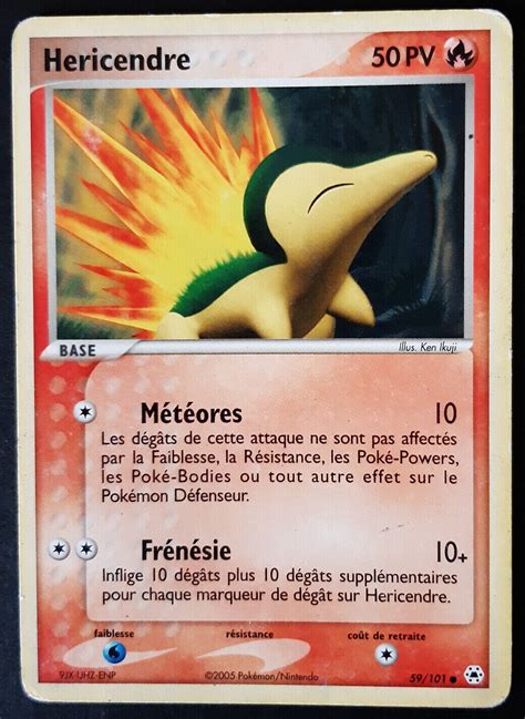 Hericendre Ex L Gendes Oubli Es Carte Pokemon