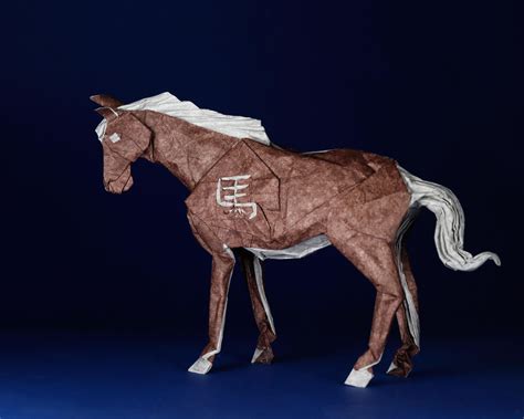 Horse Photo diagram : r/origami