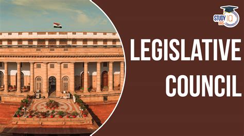 Legislative Council In India Composition Constitutional Provisions