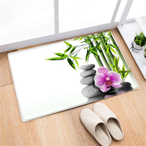 Купить Zen Garden бамбуковый мягкий нескользящий коврик для спальни ...