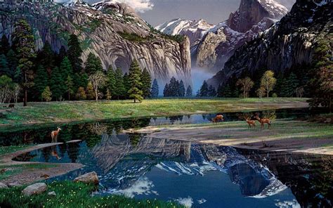 Delightful Yosemite Spring Hd Wallpaper Pxfuel