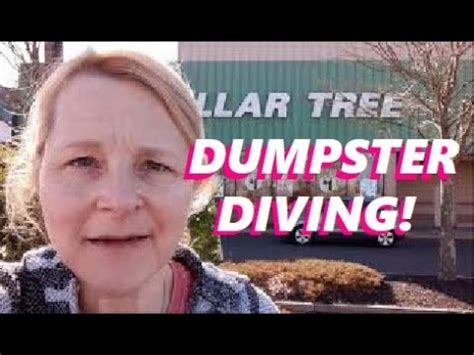 DUMPSTER DIVING QUICK AND EASY IN AND OUT AT THE DOLLAR TREE