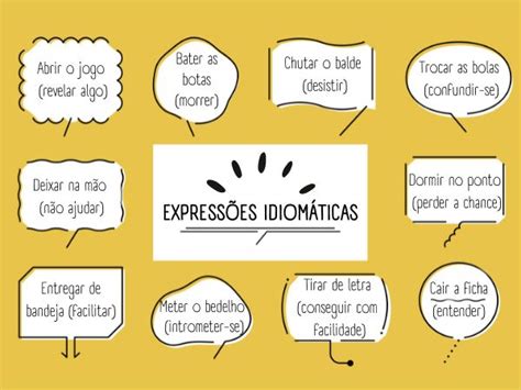 O Que É Expressão Idiomática - Expressões idiomáticas: quais são, significados - Brasil Escola