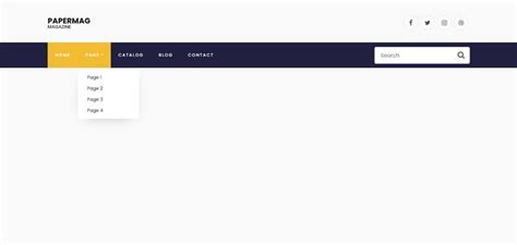 Bootstrap Navigation Bar Best Navbar Examples Nbkomputer