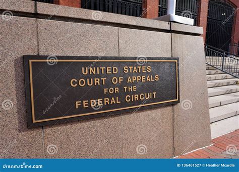 Court Of Appeals For The Federal Circuit In Dc Editorial Photography