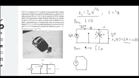 Ejercicios De Circuitos De Primer Orden Circuitos Eléctricos Youtube