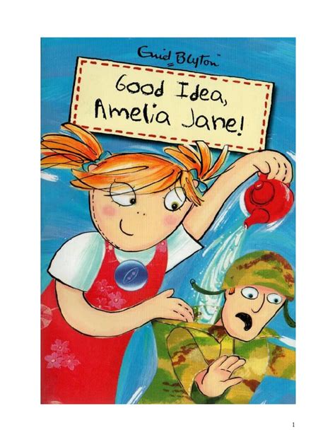 Blyton Enid Amelia Jane 4 Good Idea Amelia Jane 1953 1957 Pdf