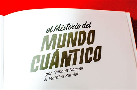 El Misterio Del Mundo Cuántico De Thibault Damour Y Mathieu Burniat